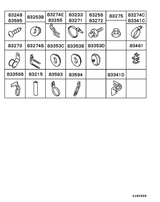 Wiring & attaching parts