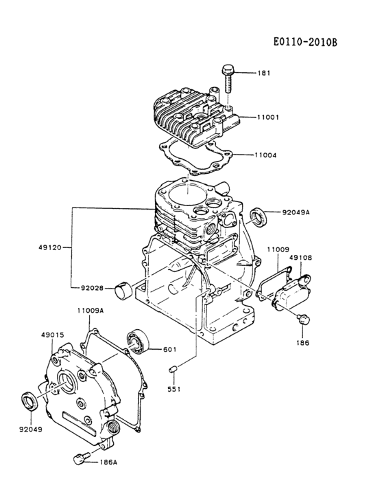 Cylinder/crankcase