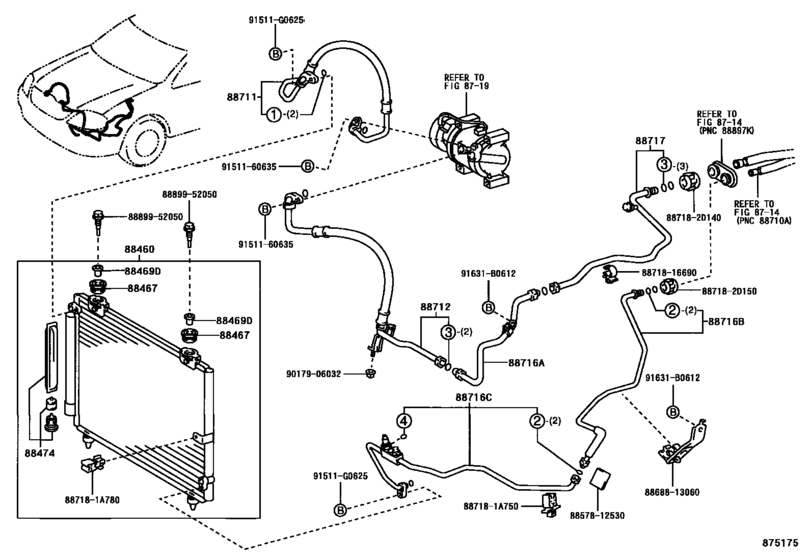 Heating & Air Conditioning - Cooler Piping