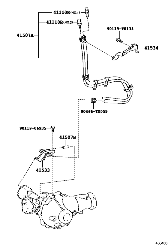 Front Axle Housing & Differential