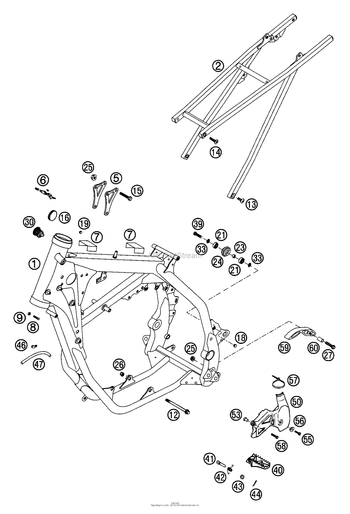 Frame, Sub Frame