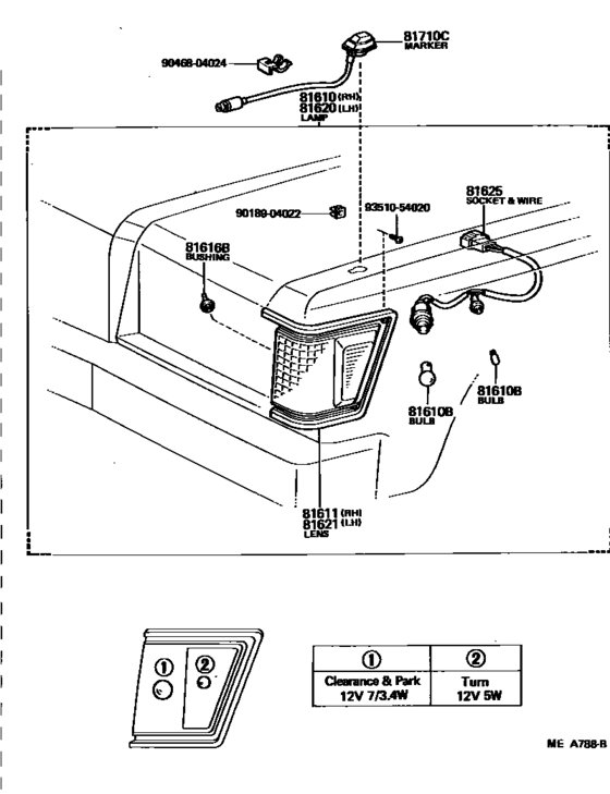 Front Clearance Lamp