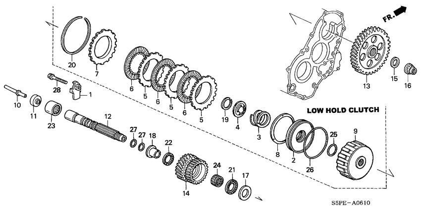 Sub shaft