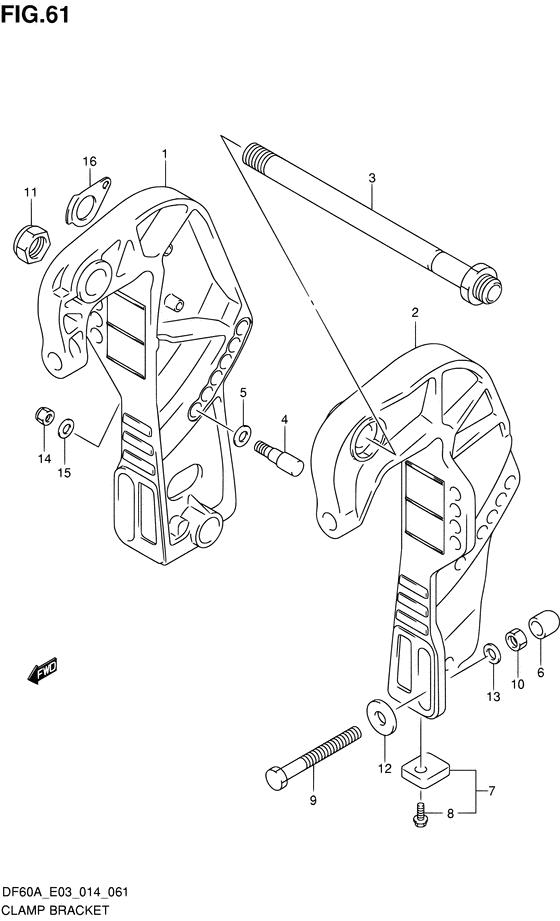 Clamp bracket