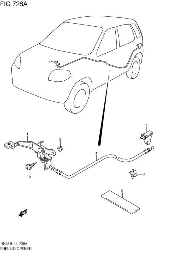 フューエルリッドオープナ