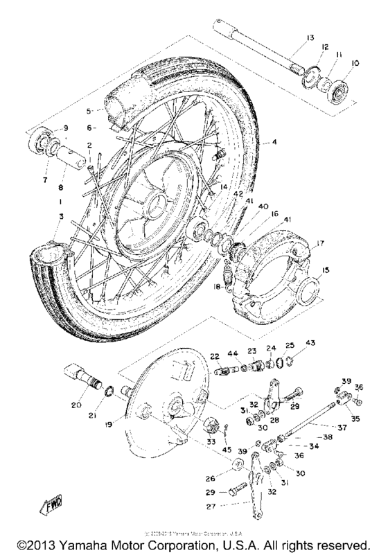 Front wheel