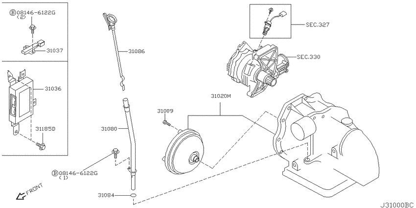 Auto transmission,transaxle & fitting