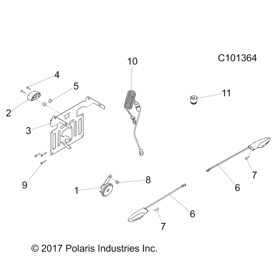 Electrical, Horn And License Plate Light