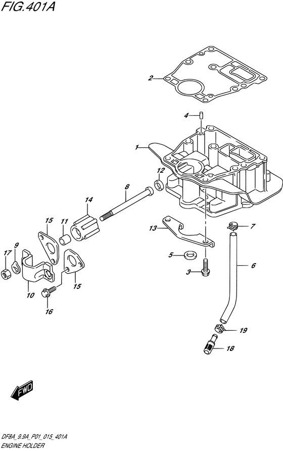 Engine holder