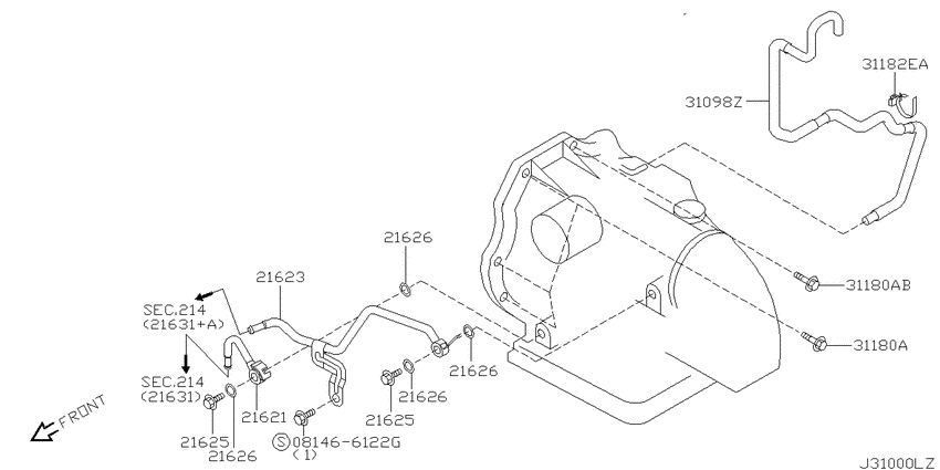 Auto transmission,transaxle & fitting