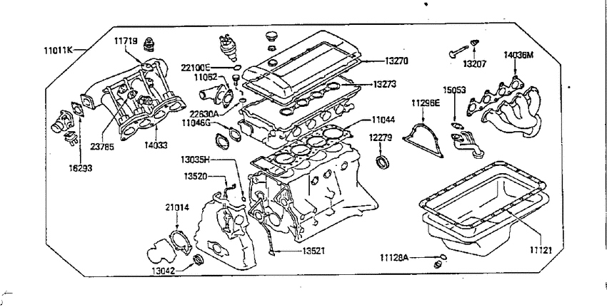 Engine gasket kit