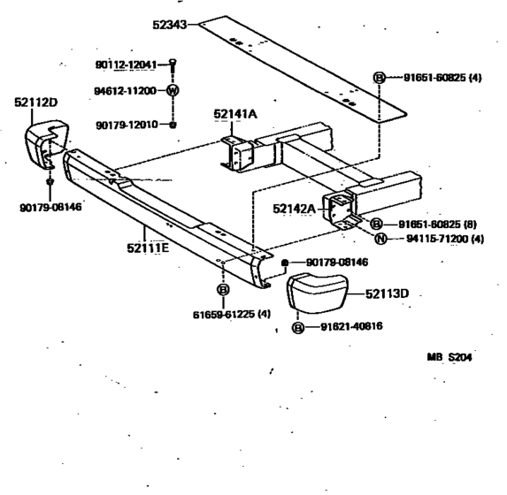 Front Bumper & Bumper Stay