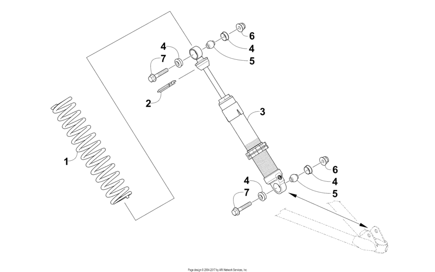 Front Shock Absorber Assembly