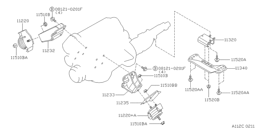 Engine & transmission   mounting