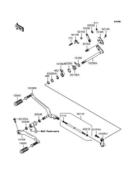 Gear change mechanism
