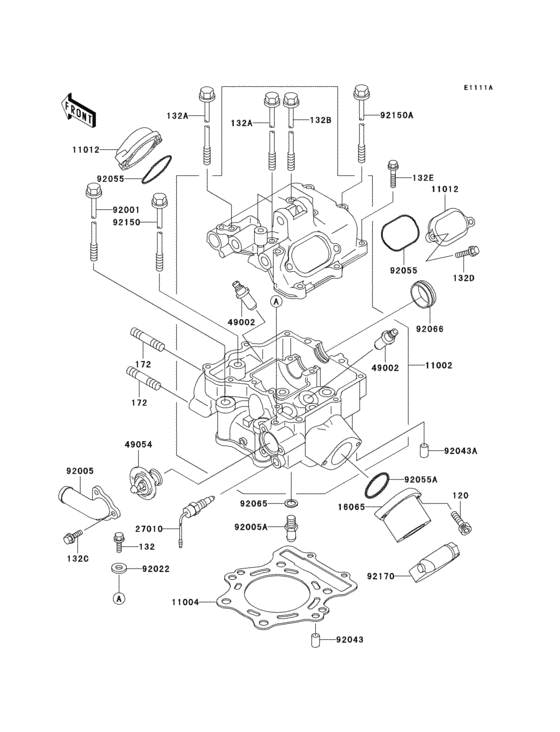 Cylinder head(lf400ae531714-)