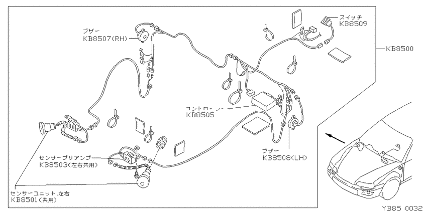 corner sensor