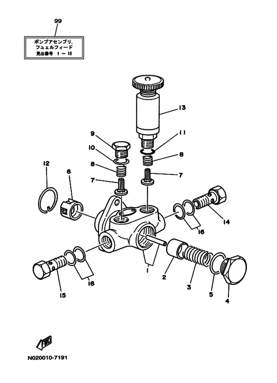 ﾌﾕｴﾙﾌｲｰﾄﾞﾎﾟﾝﾌﾟ