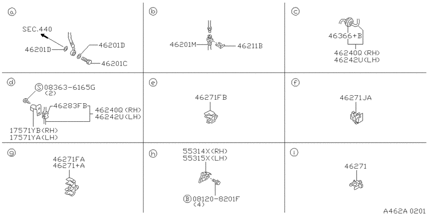 Brake piping & control