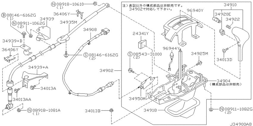 Auto transmission control device