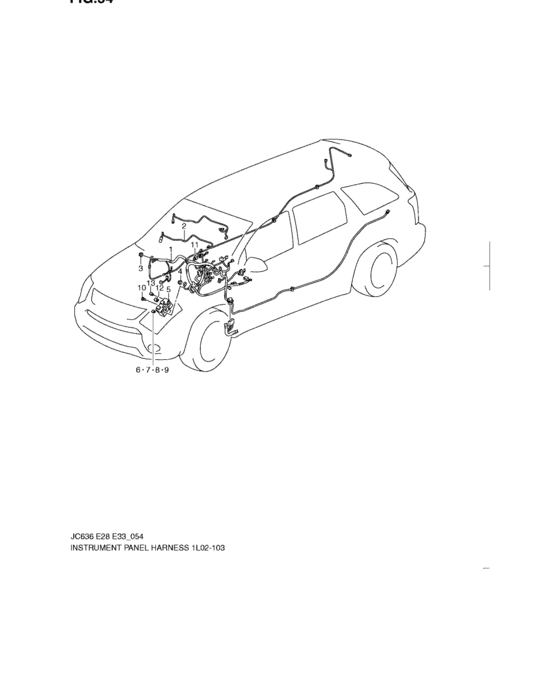 Instrument panel harness