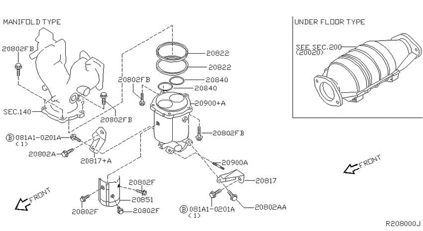 Catalyst converter