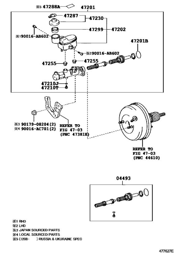 Brake Master Cylinder
