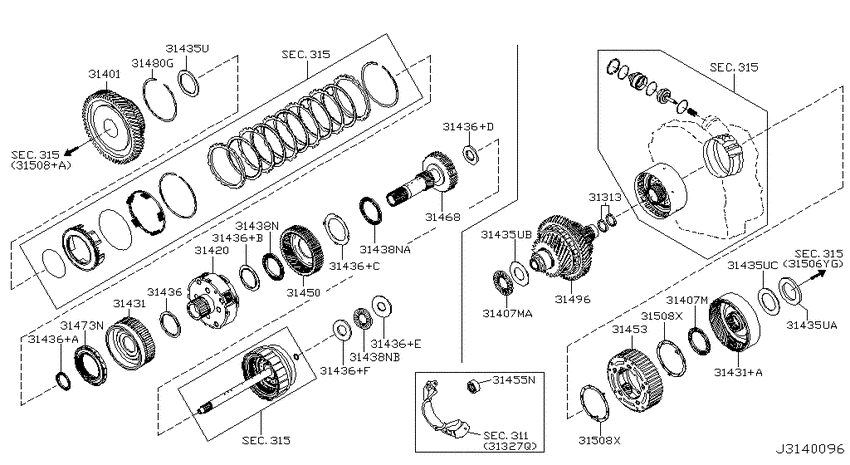 Governor,power train & planetary gear