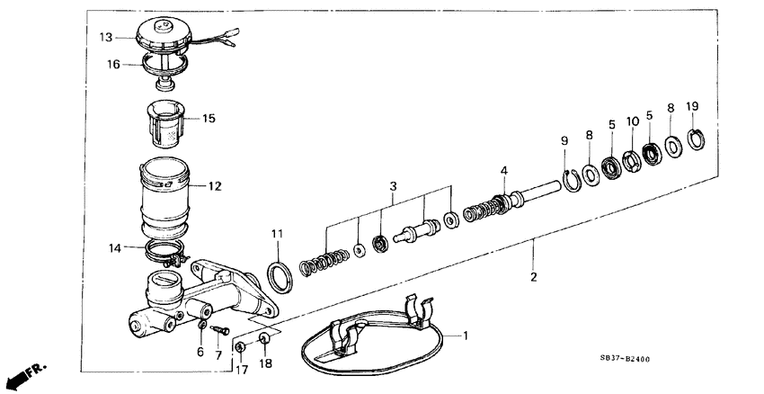 Brake master cylinder