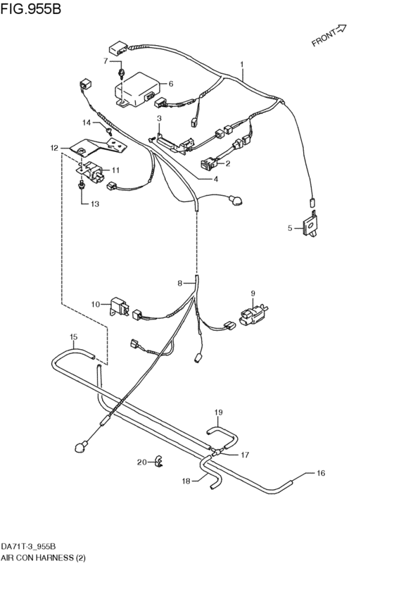 air-conditioner harness