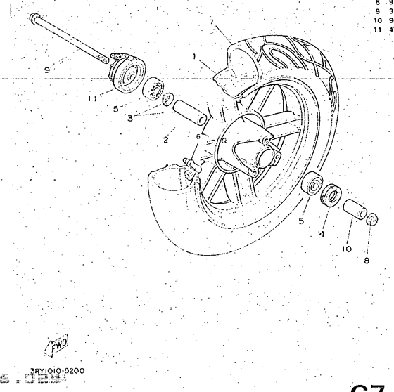 Front wheel