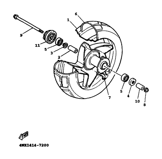 Front wheel