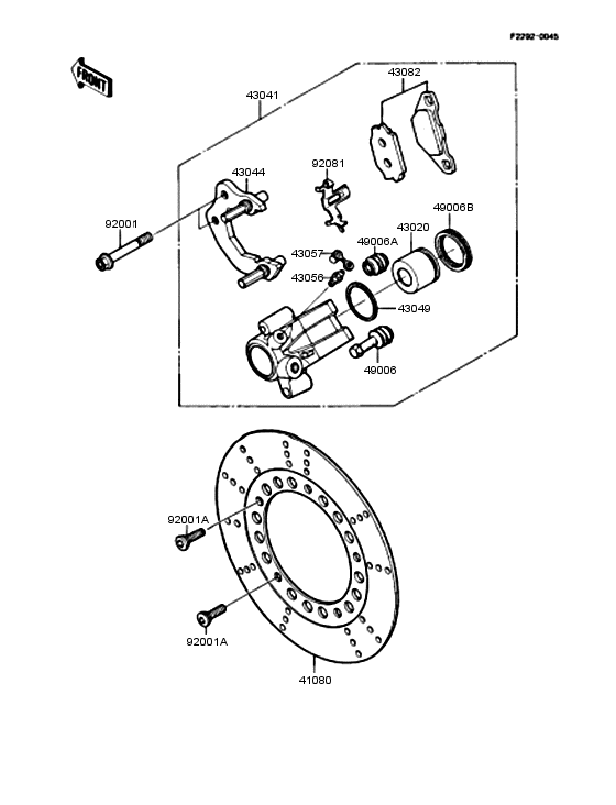 Front brake