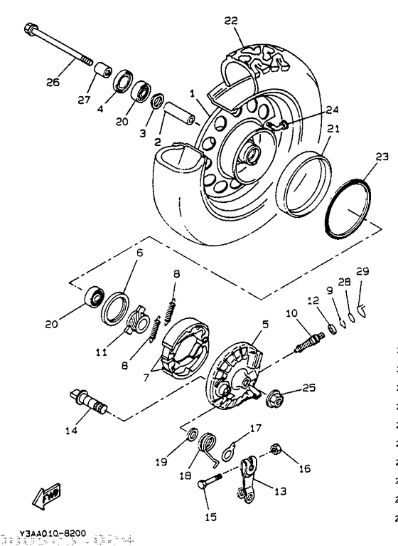 Front wheel