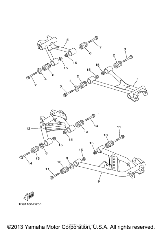Rear arm & suspension