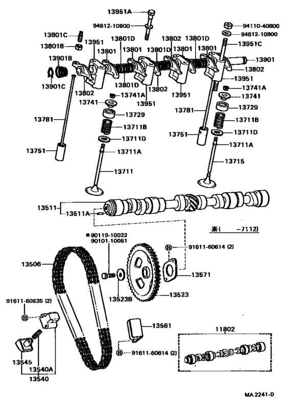 Camshaft & Valve