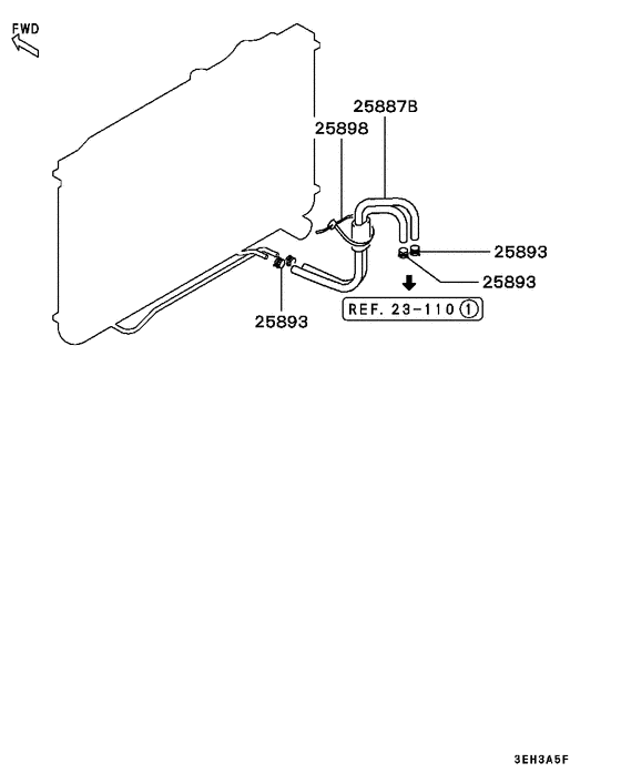 A/t oil cooler & tube