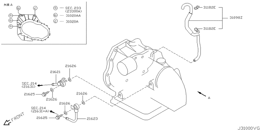 Auto transmission,transaxle & fitting