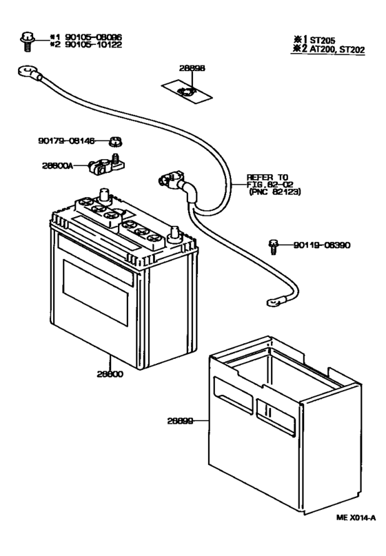 Battery & Battery Cable