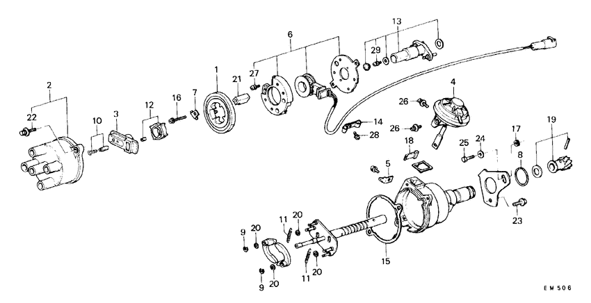 Distributor components