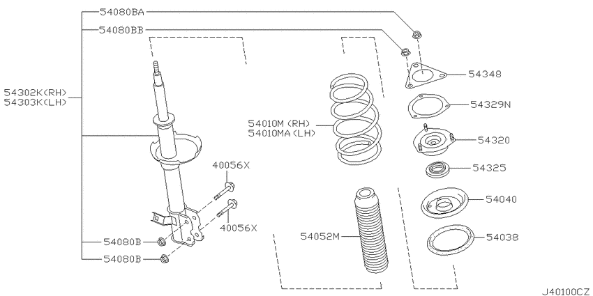Front suspension
