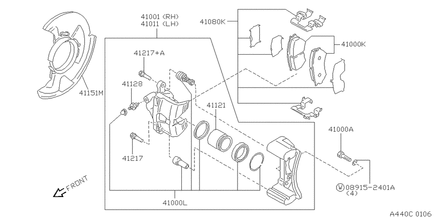 Front brake