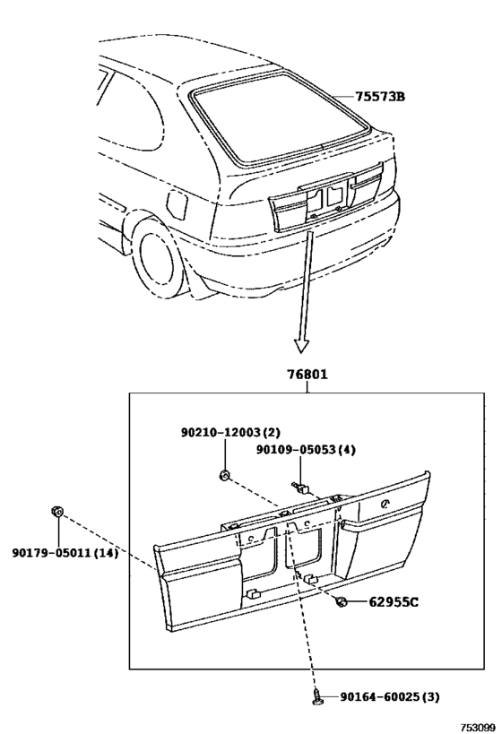 Rear Moulding