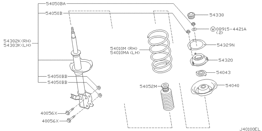 Front suspension