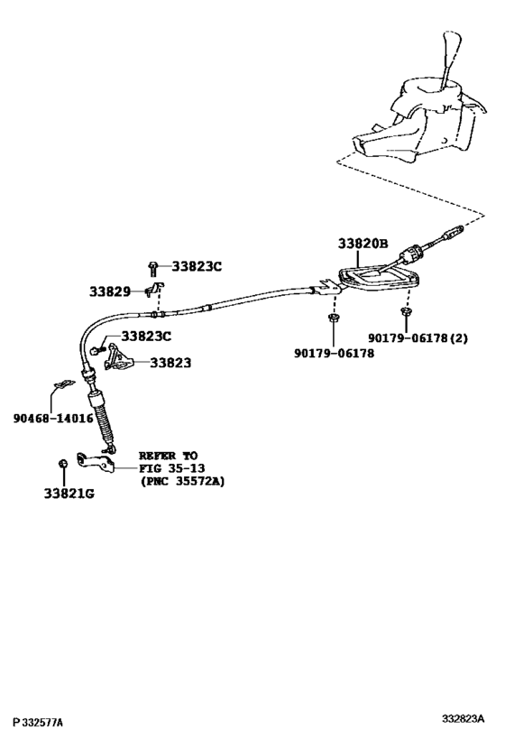 Shift Lever & Retainer