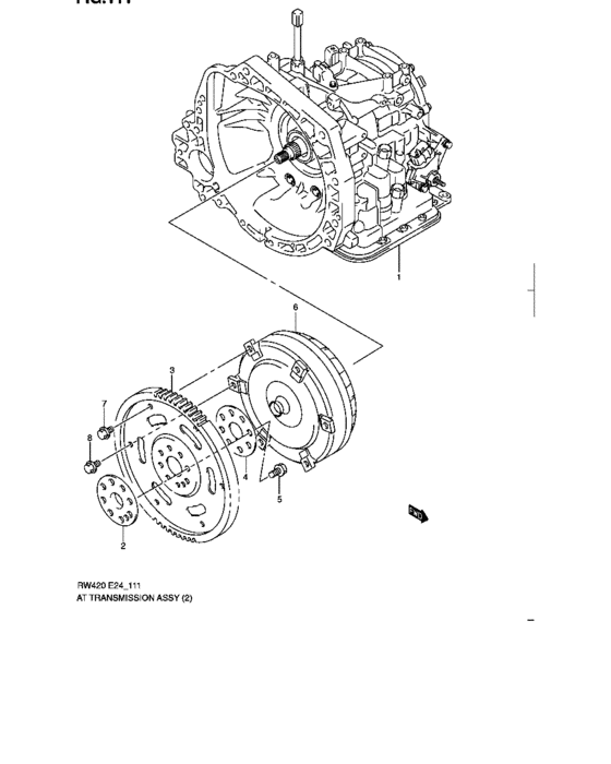 At transmission assy