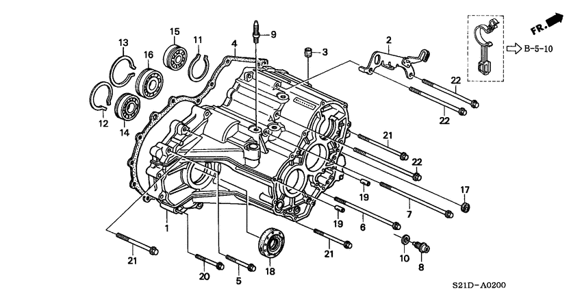 Transmission housing