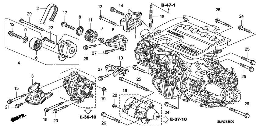 Engine mounting bracket