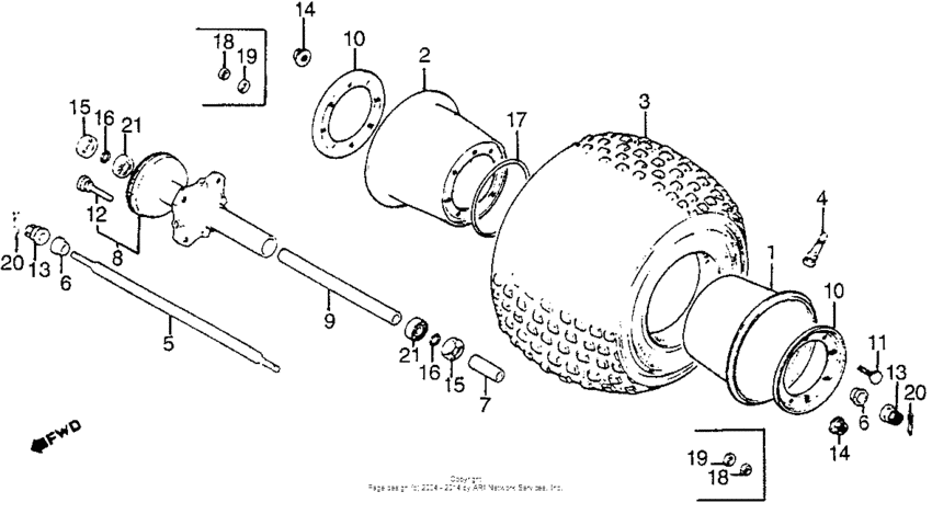 Front wheel