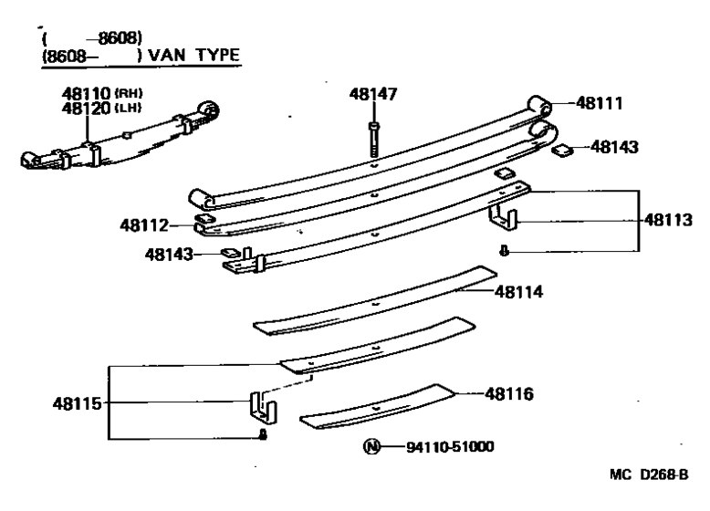 Front Spring & Shock Absorber